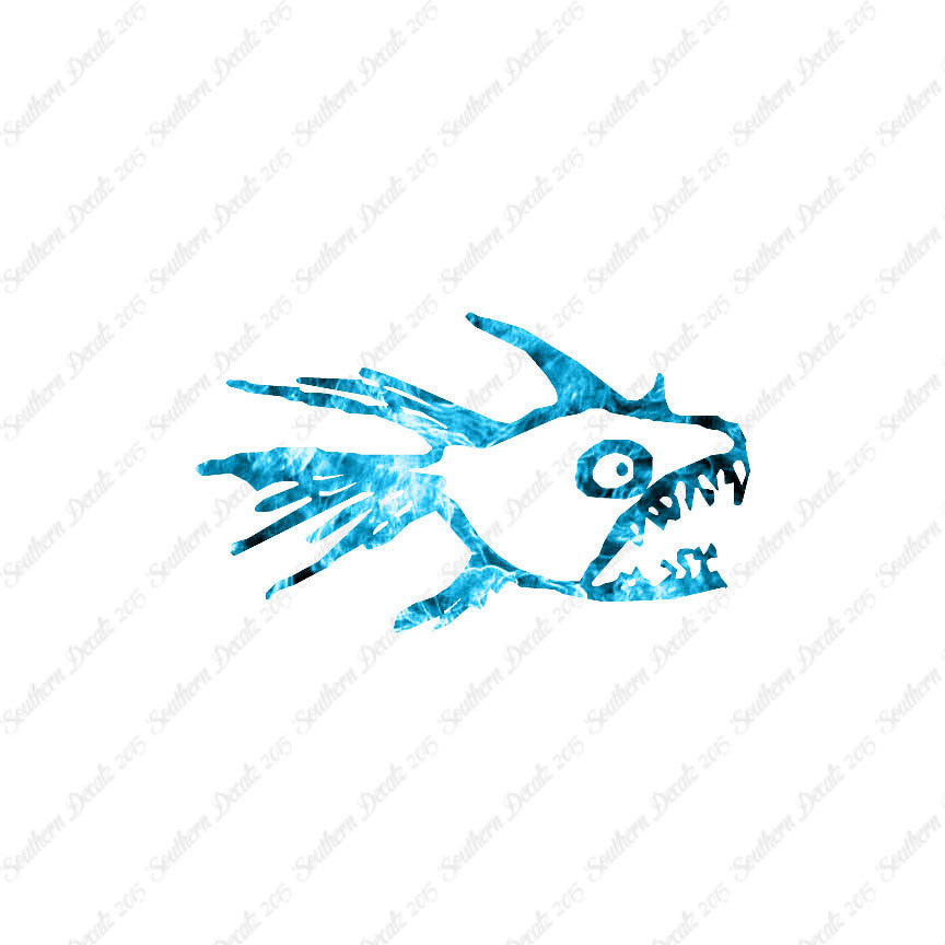 Piranha Fish Art