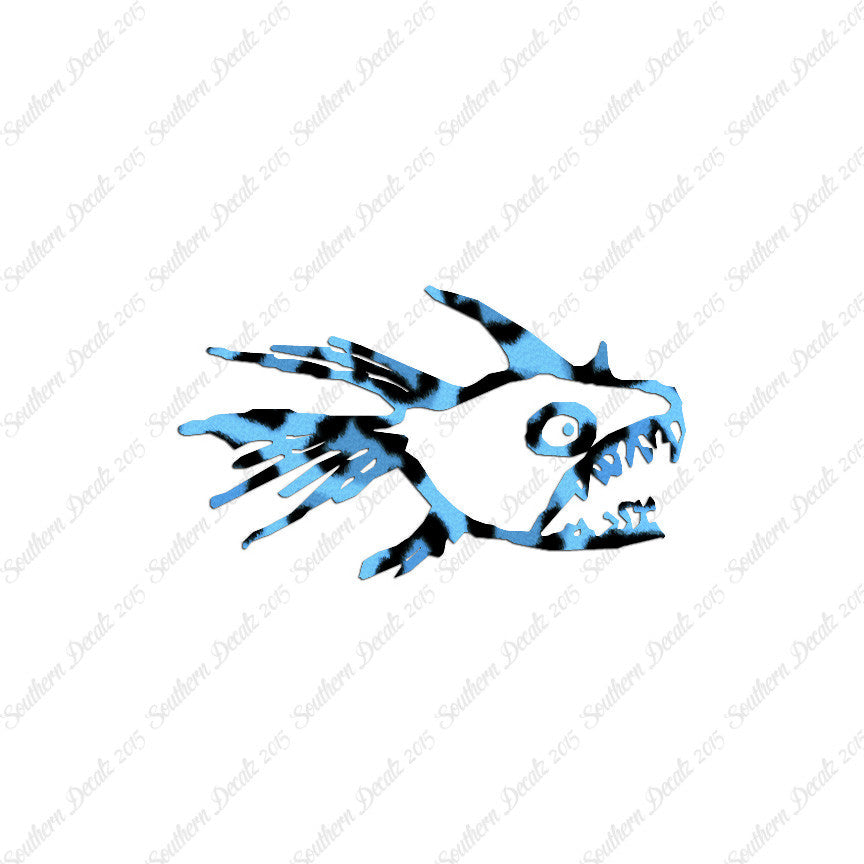Piranha Fish Art