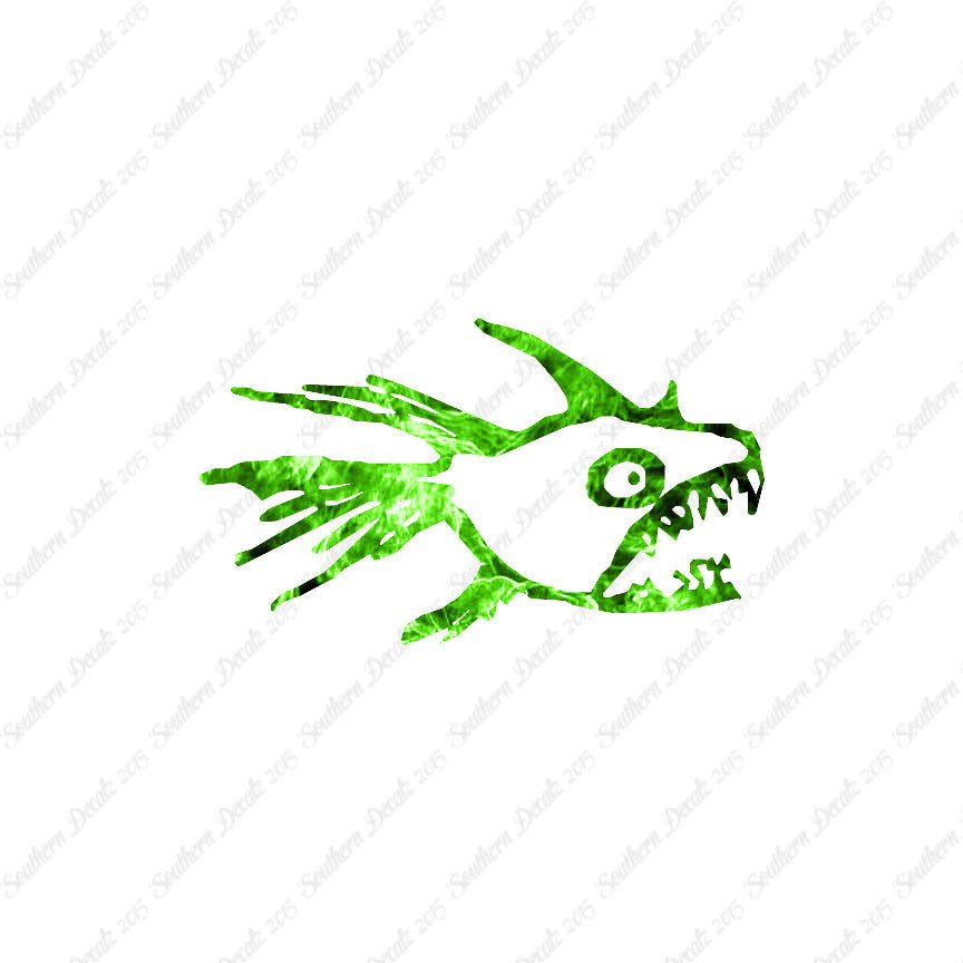 Piranha Fish Art