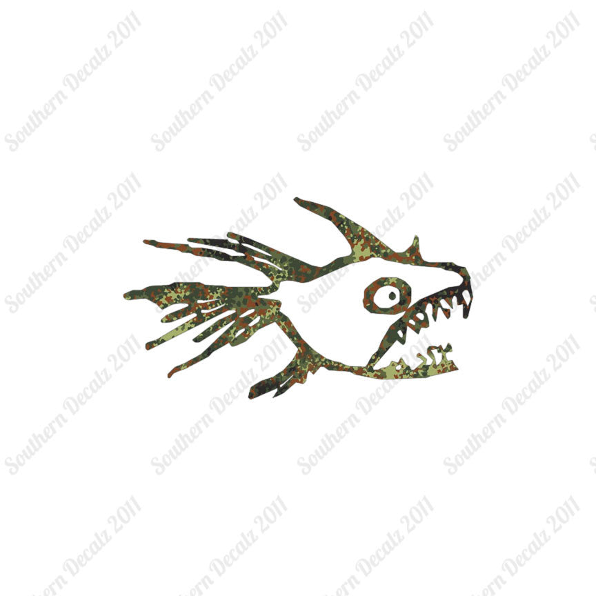 Piranha Fish Art