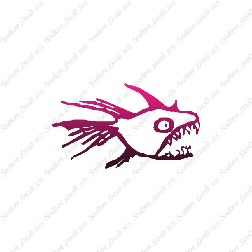 Piranha Fish Art