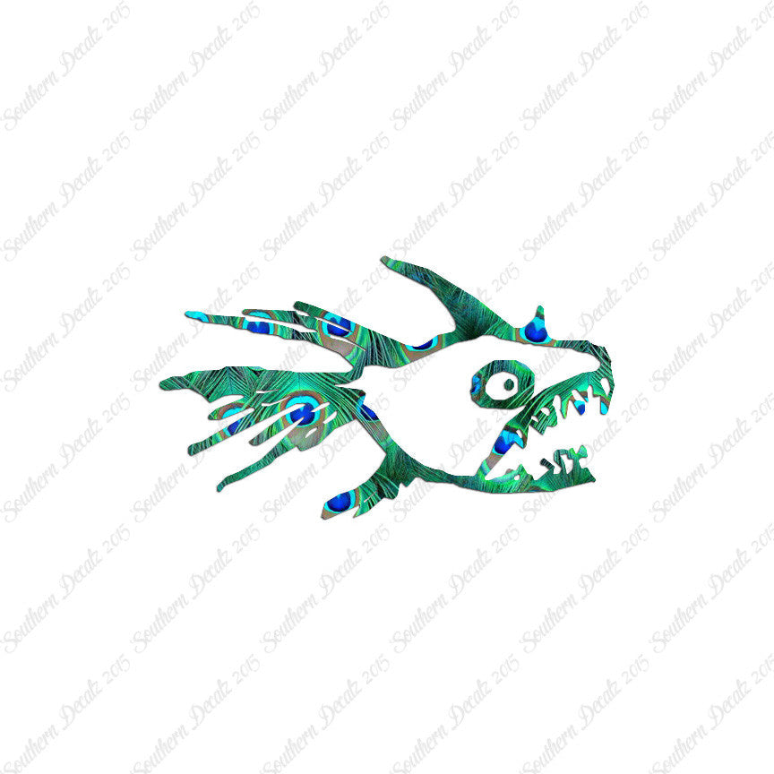 Piranha Fish Art