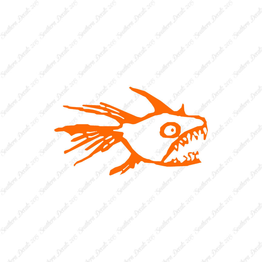 Piranha Fish Art