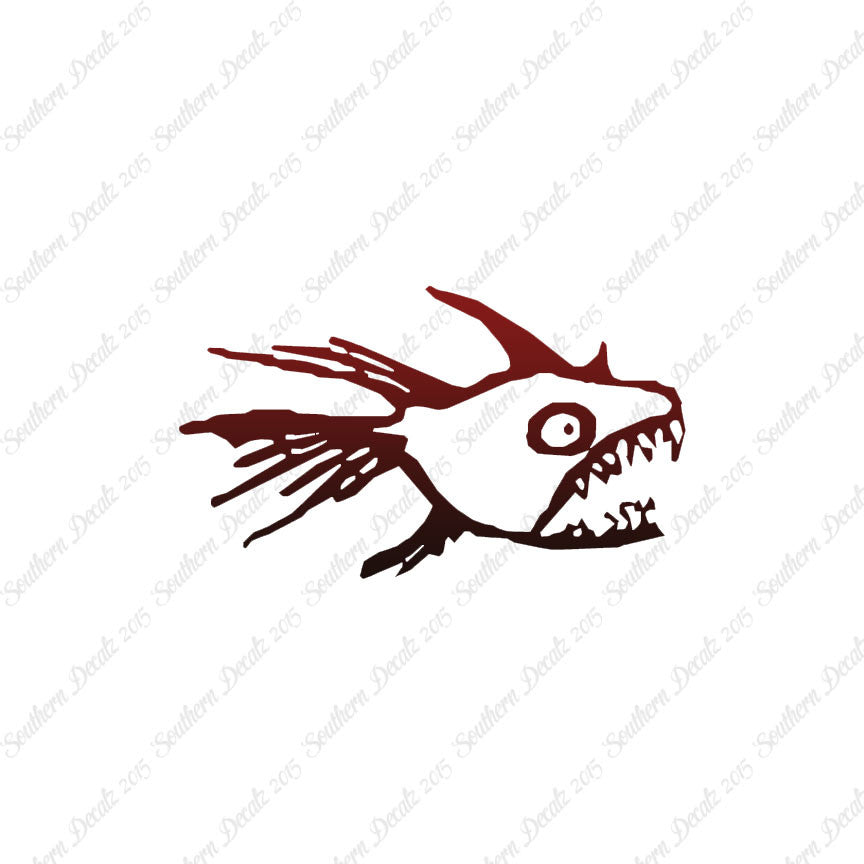 Piranha Fish Art