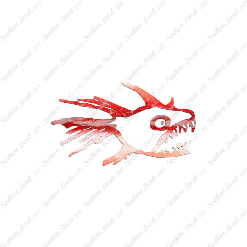Piranha Fish Art