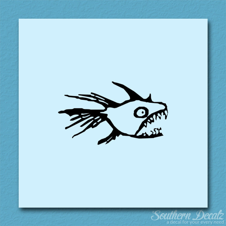 Piranha Fish Art
