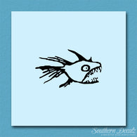 Piranha Fish Art
