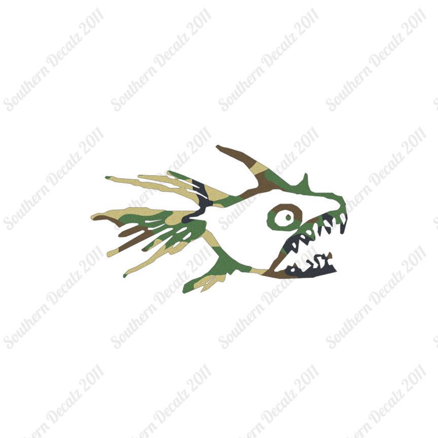 Piranha Fish Art