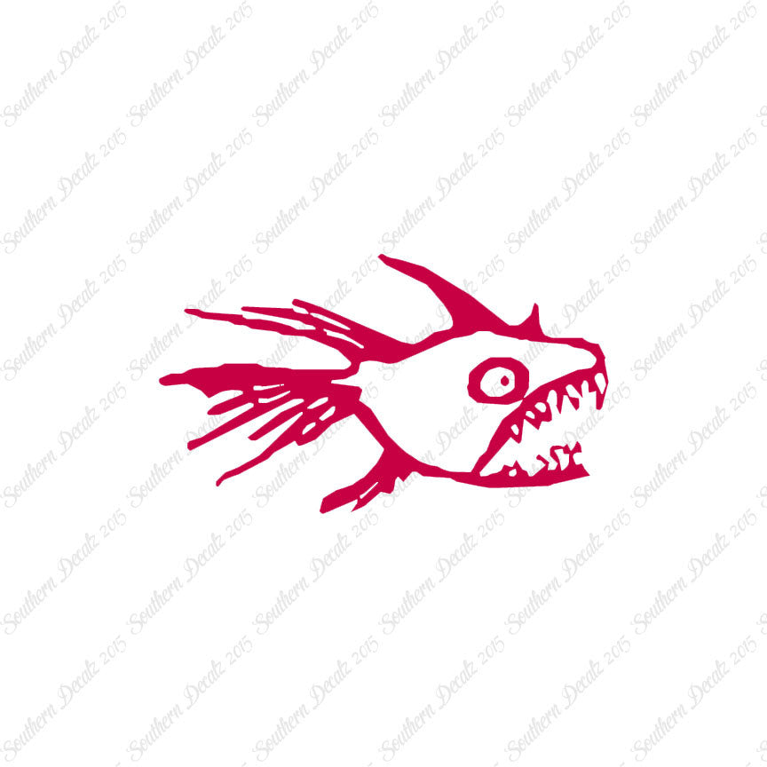 Piranha Fish Art