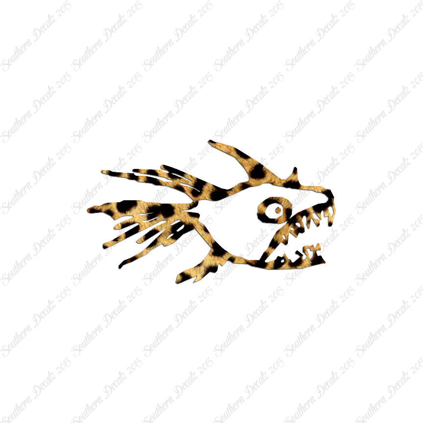 Piranha Fish Art