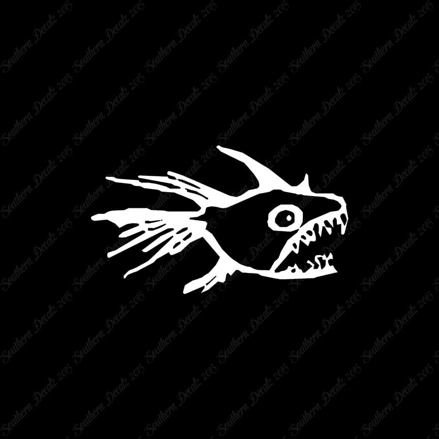 Piranha Fish Art