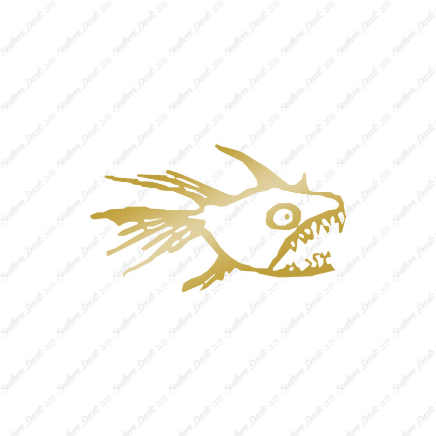 Piranha Fish Art