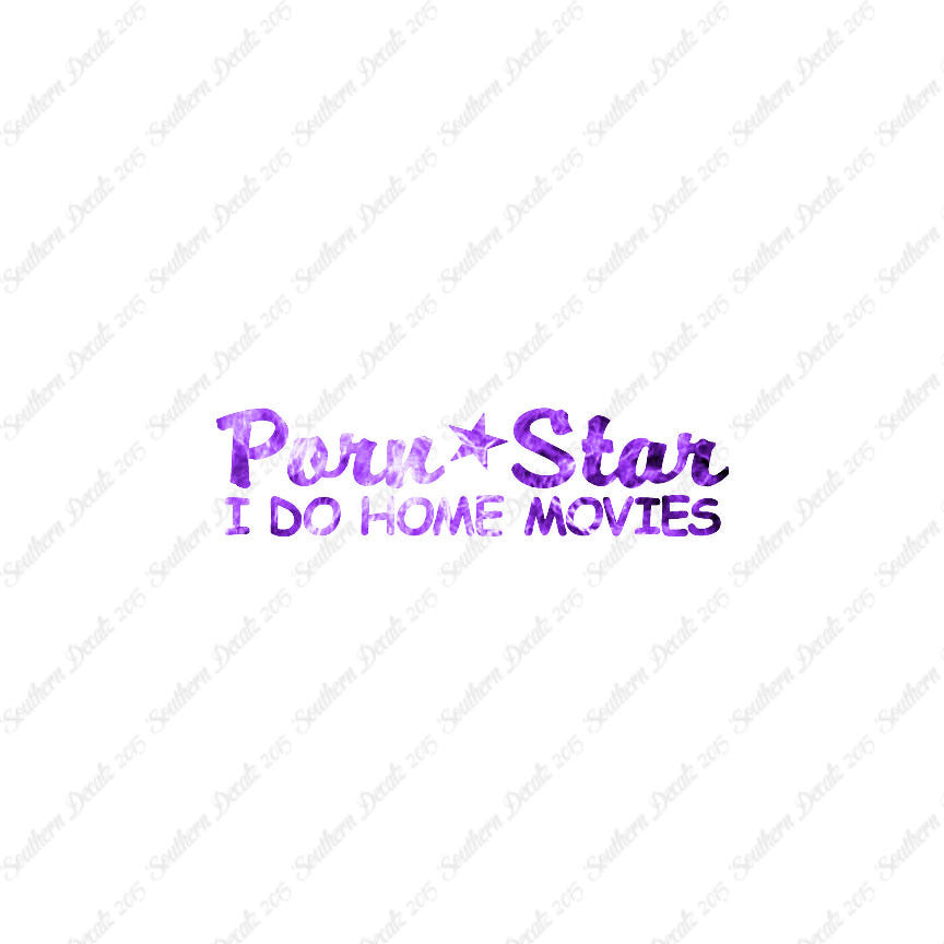 Porn Star Home Movie