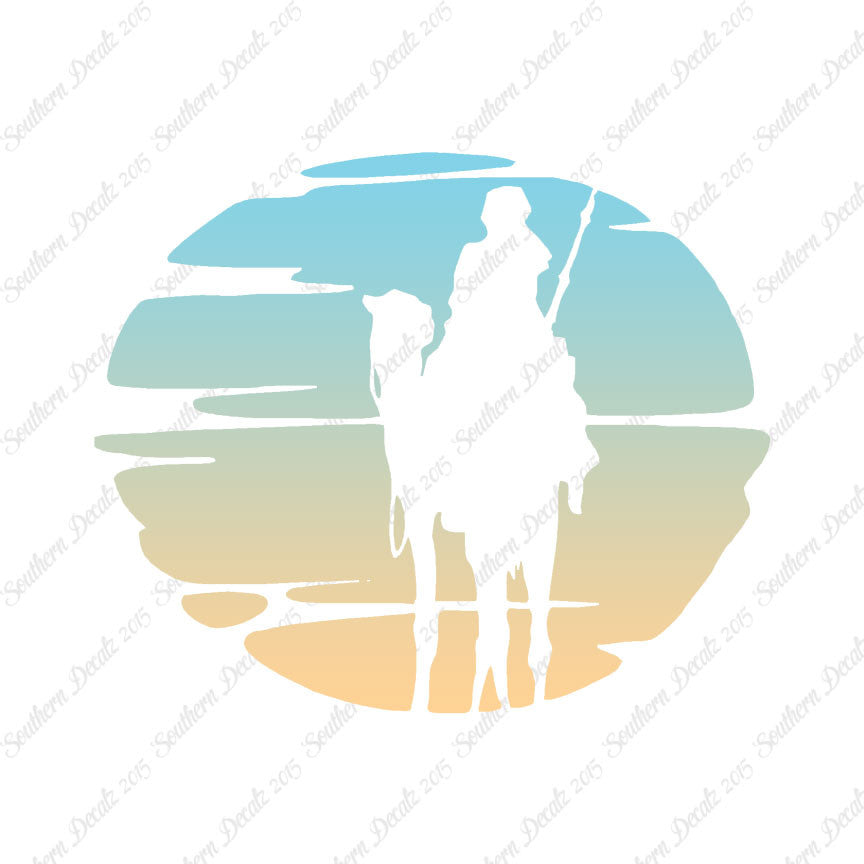 Bedouin Camel Sunset