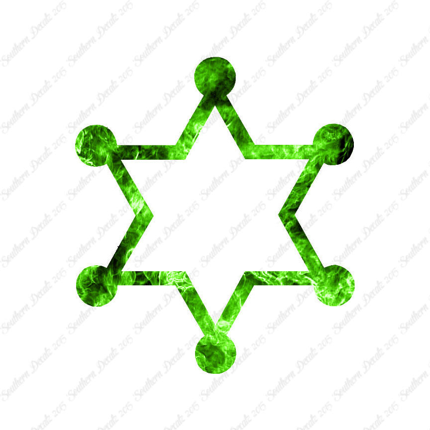 Sheriff Badge Star