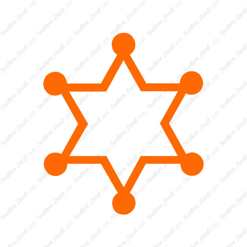 Sheriff Badge Star