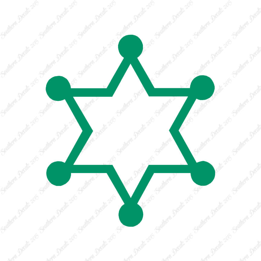 Sheriff Badge Star