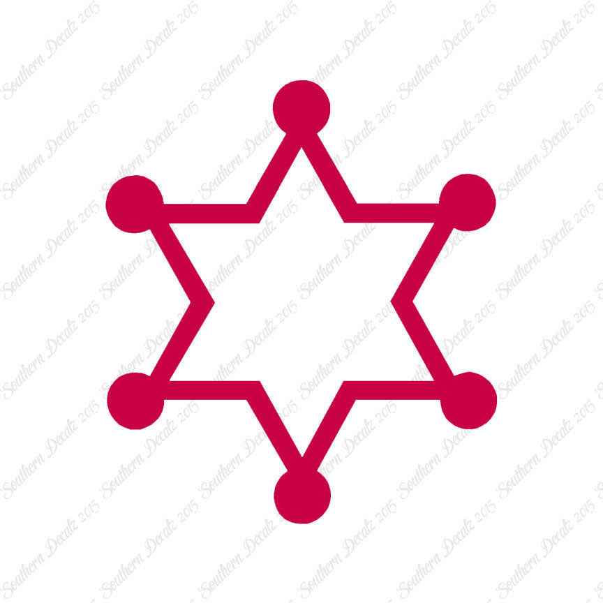 Sheriff Badge Star