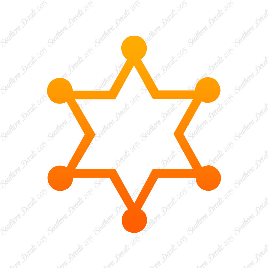 Sheriff Badge Star