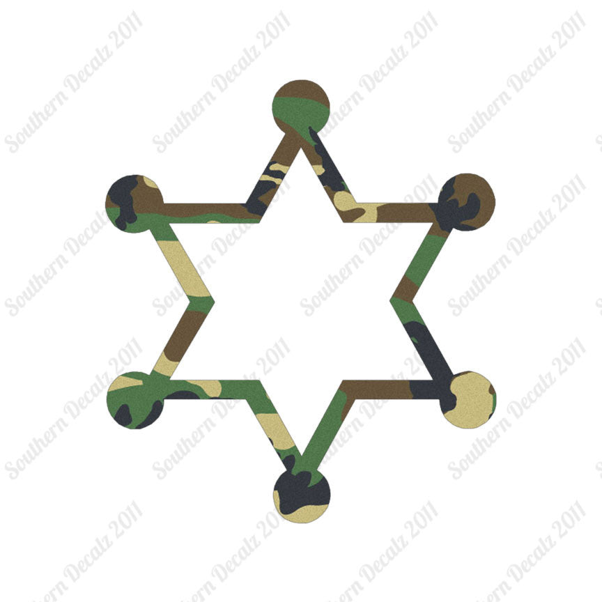 Sheriff Badge Star