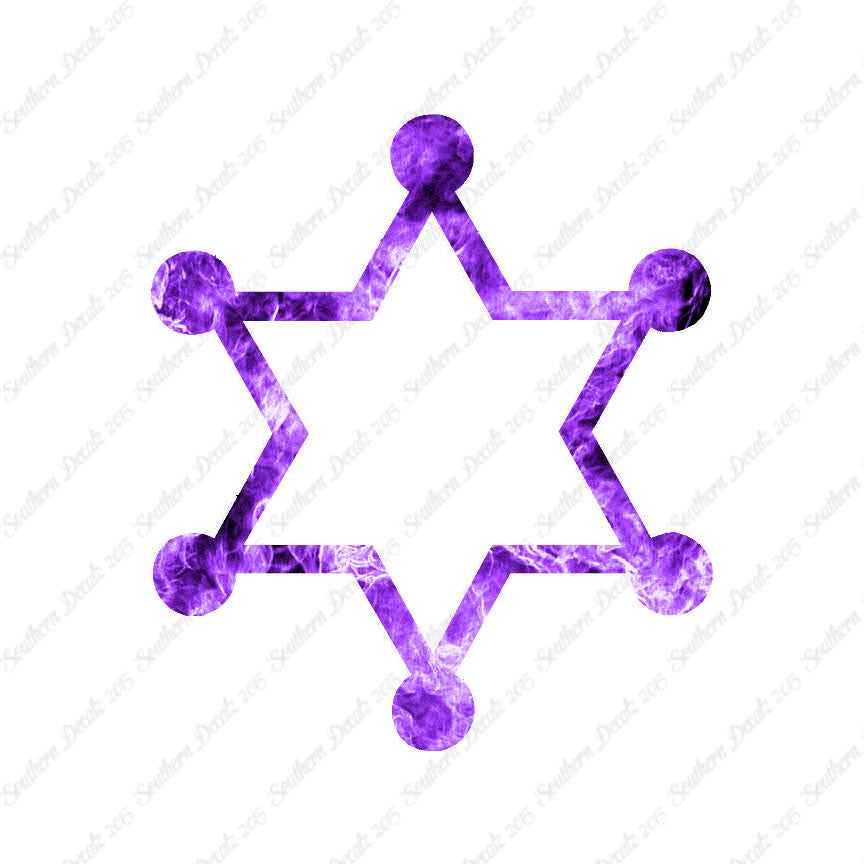 Sheriff Badge Star