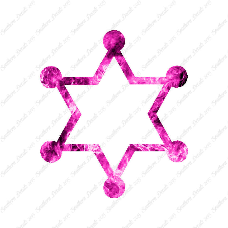 Sheriff Badge Star