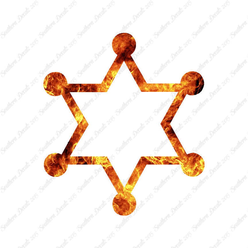 Sheriff Badge Star