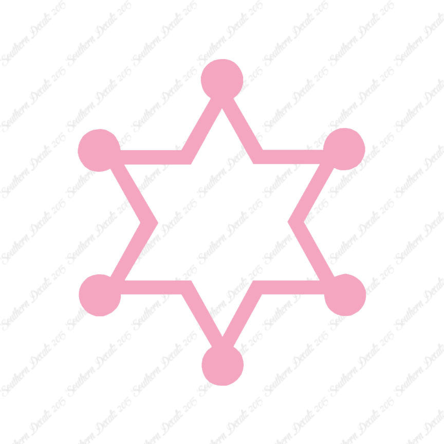 Sheriff Badge Star