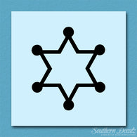 Sheriff Badge Star