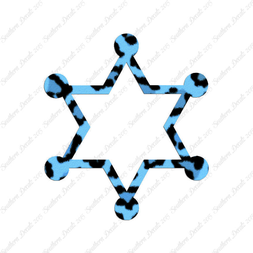 Sheriff Badge Star