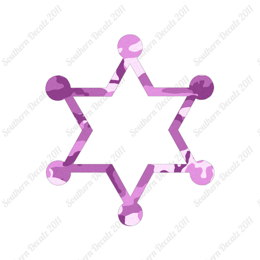 Sheriff Badge Star