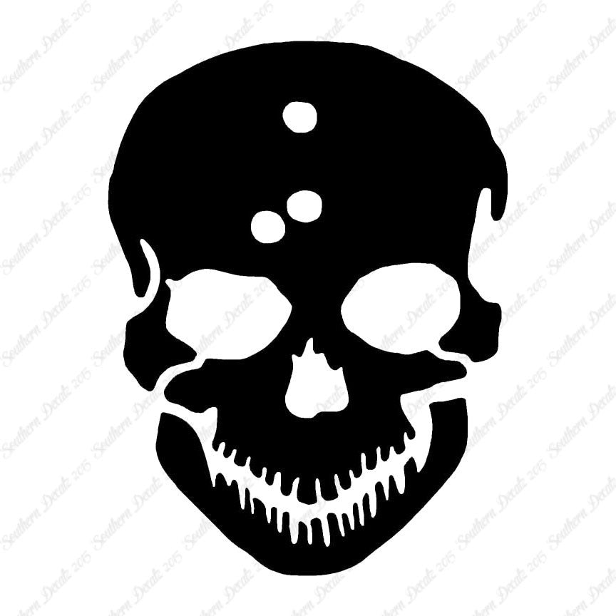 Skull Bullet Holes