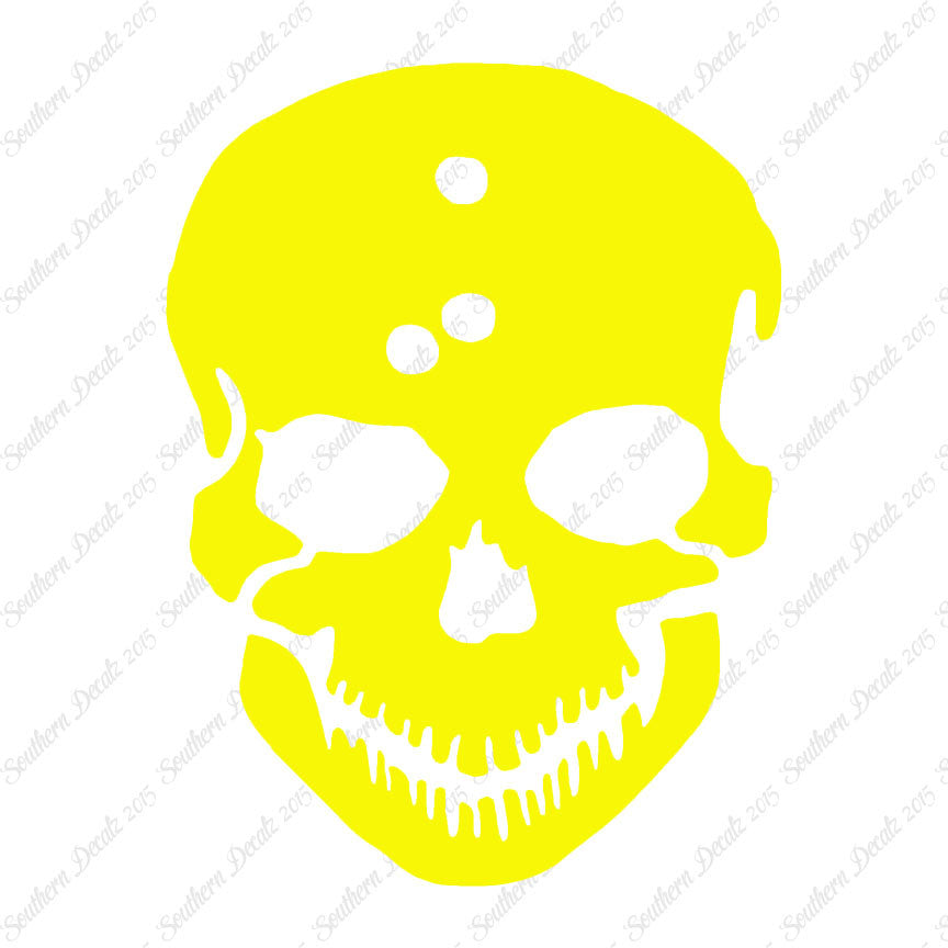 Skull Bullet Holes