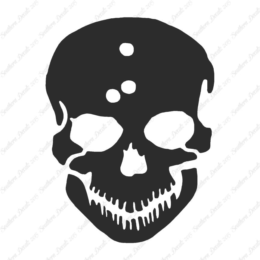 Skull Bullet Holes