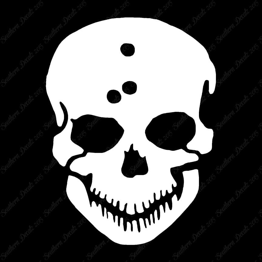Skull Bullet Holes