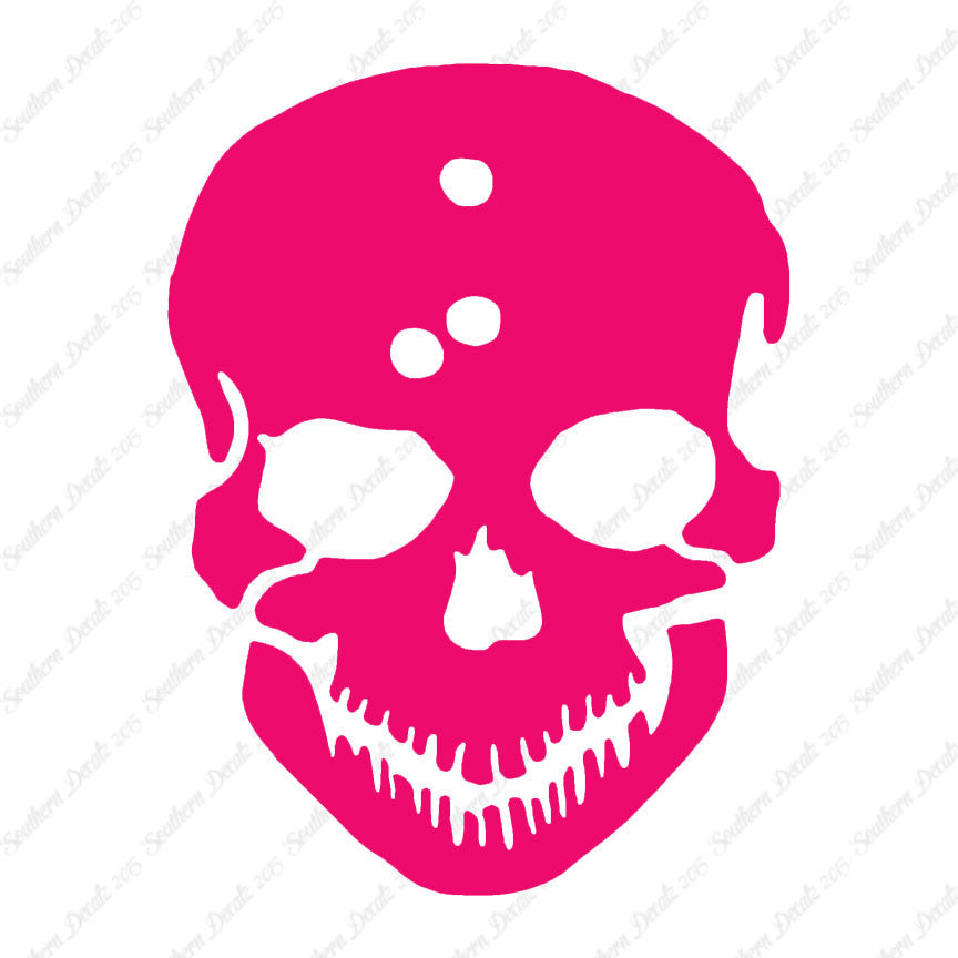 Skull Bullet Holes