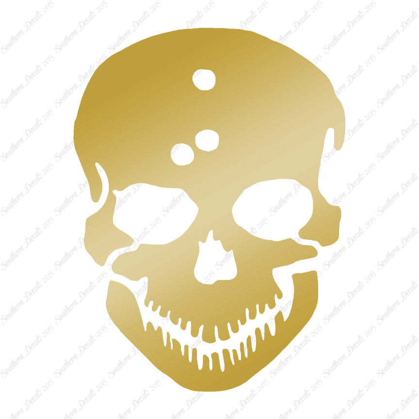 Skull Bullet Holes