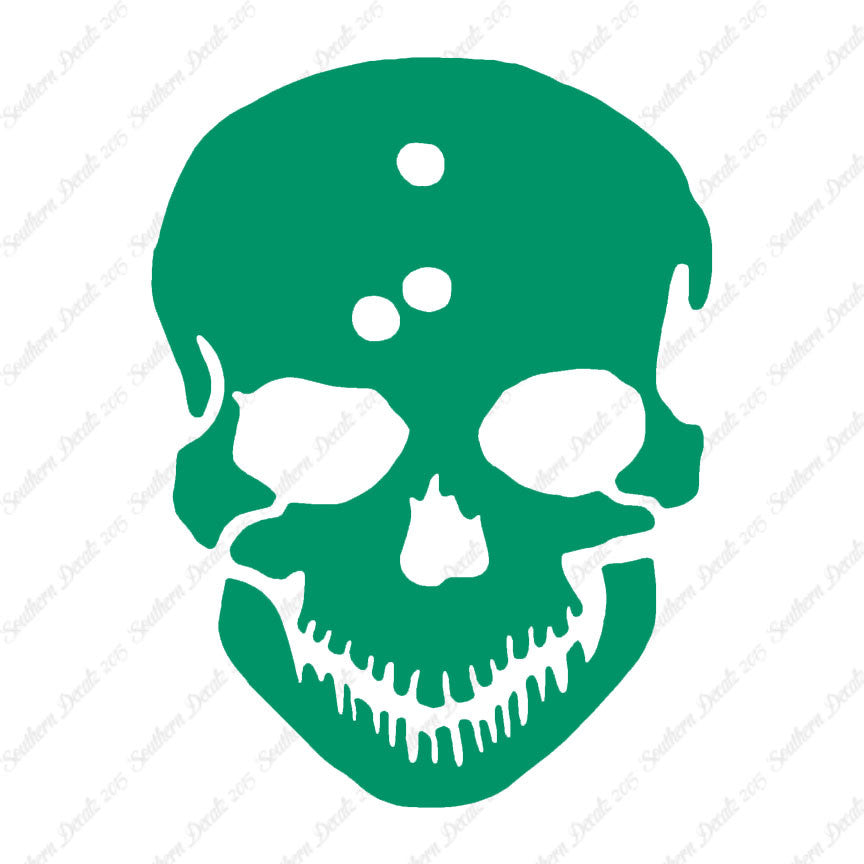 Skull Bullet Holes