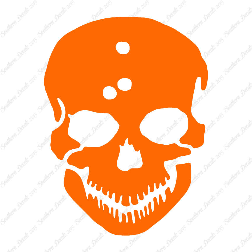 Skull Bullet Holes