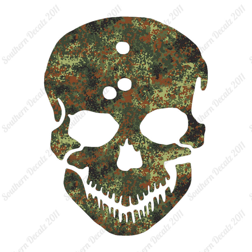 Skull Bullet Holes