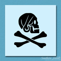 Skull Pirate Crossbones
