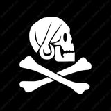 Skull Pirate Crossbones