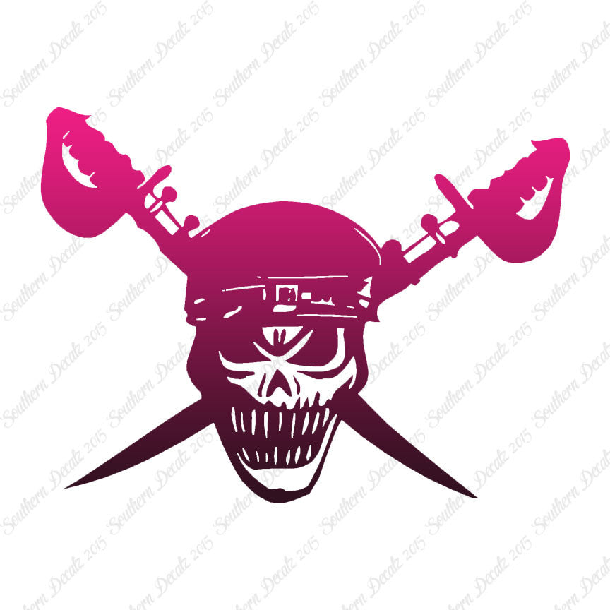 Skull Crossbone Sword Pirate