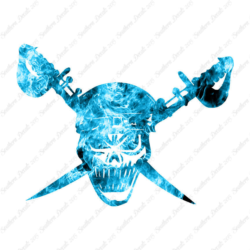 Skull Crossbone Sword Pirate