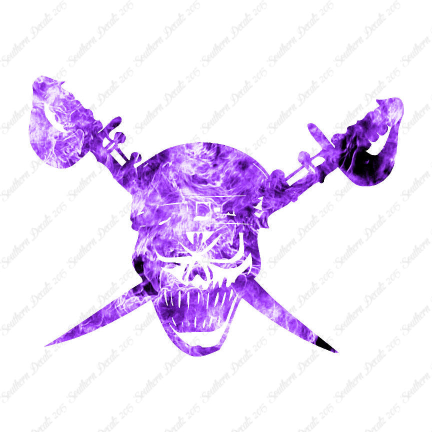 Skull Crossbone Sword Pirate