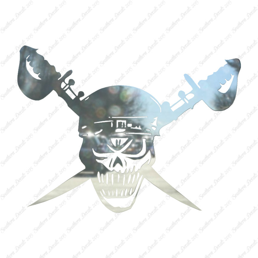 Skull Crossbone Sword Pirate