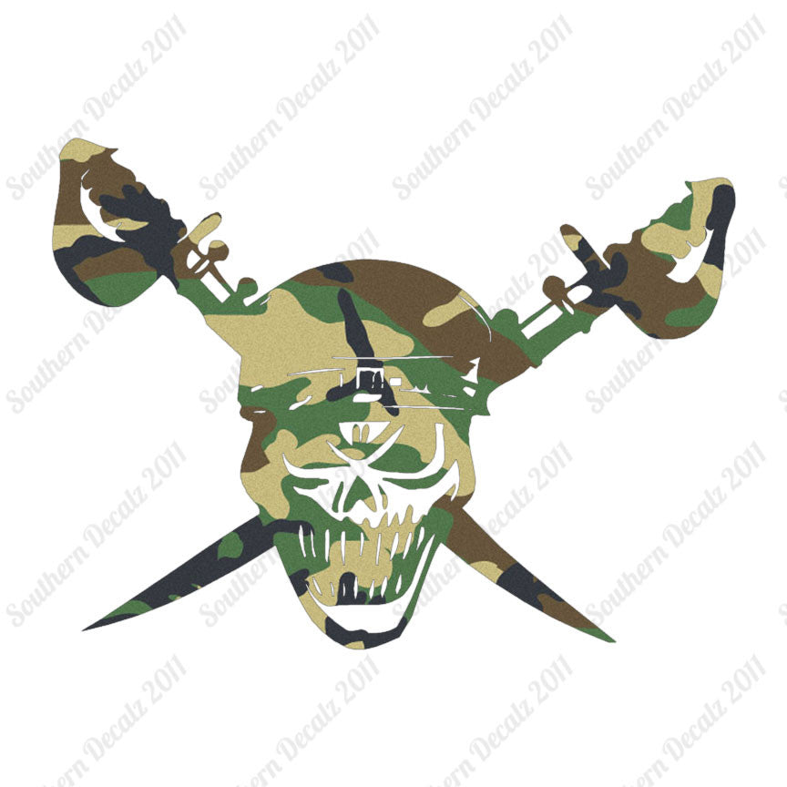 Skull Crossbone Sword Pirate