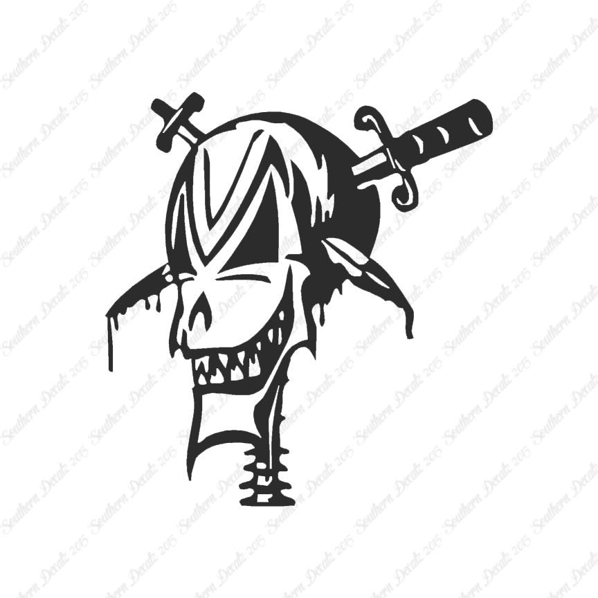 Skull Pirate Sword Dagger