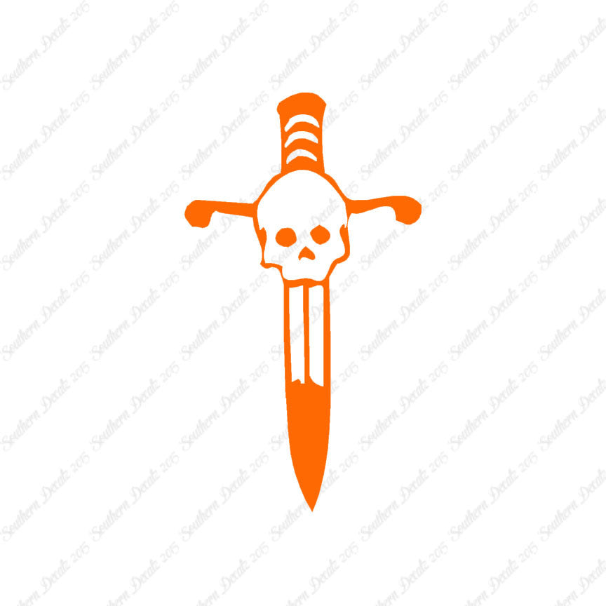 Skull Dagger Art