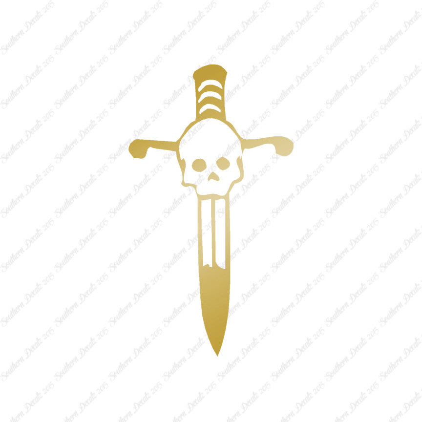 Skull Dagger Art